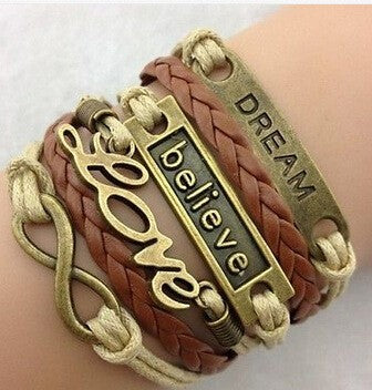 Dream Message Bracelet - Saddle