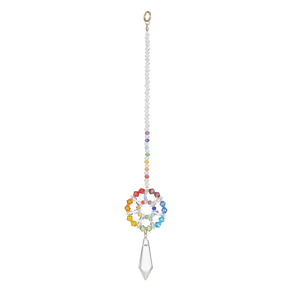 Chakra Flower Suncatcher