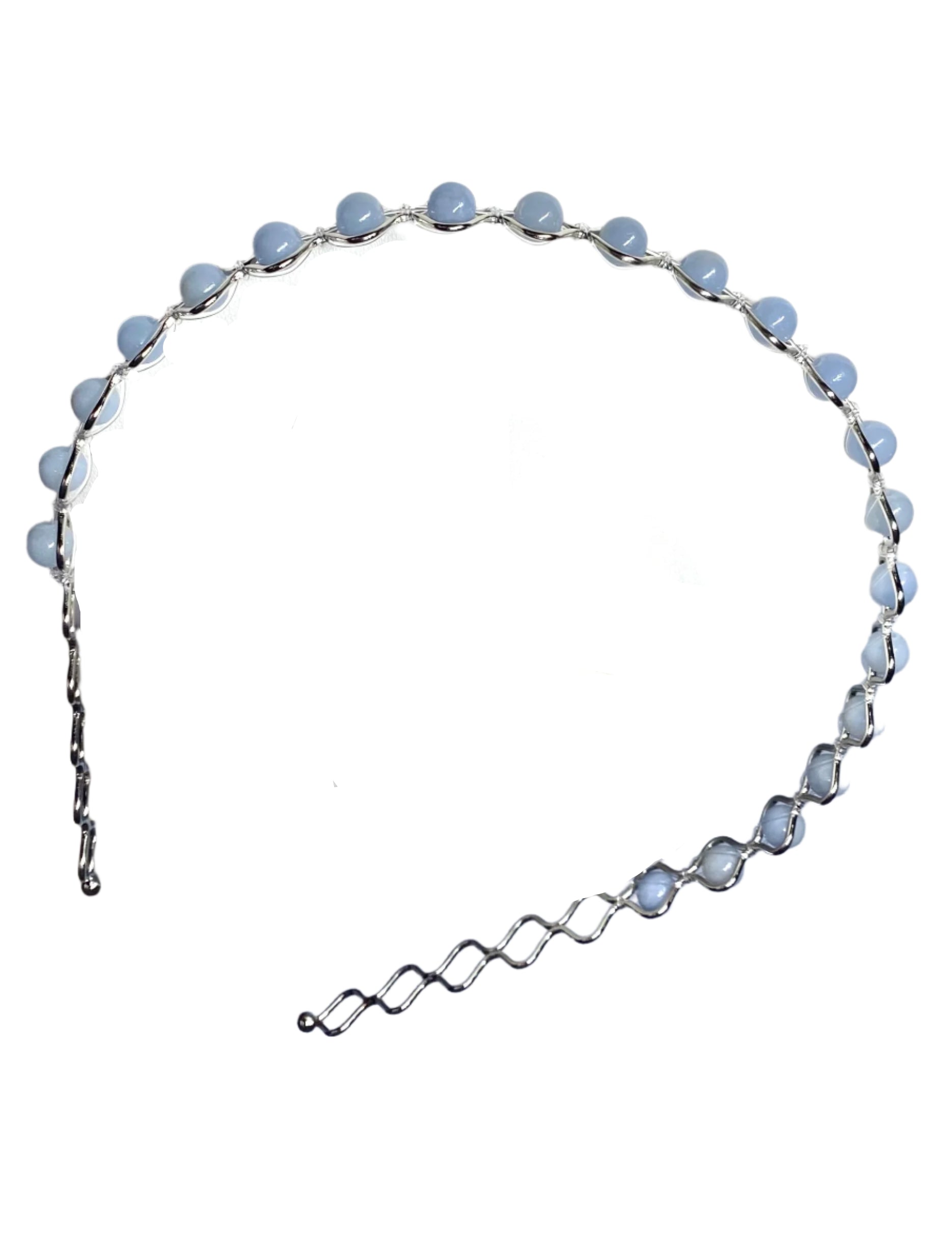 Angelite Beaded Hair Bands