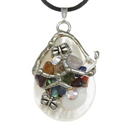 L8- Chakra Butterfly Lightwave Pendant