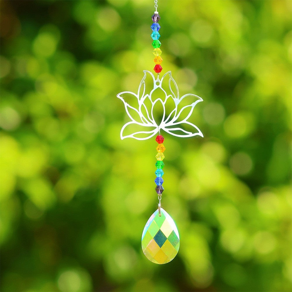 Lotus Chakra Suncatcher