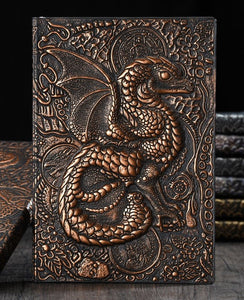 Baby Dragon Journal - Brass Color