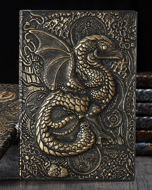 Baby Dragon Journal - Gold Color