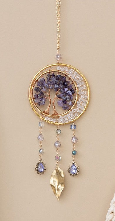 Amethyst Tree Decor