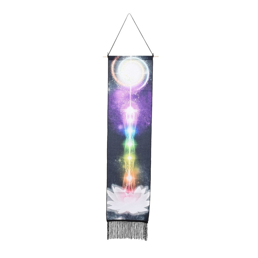 Chakra Lotus Wall Banner Tapestry
