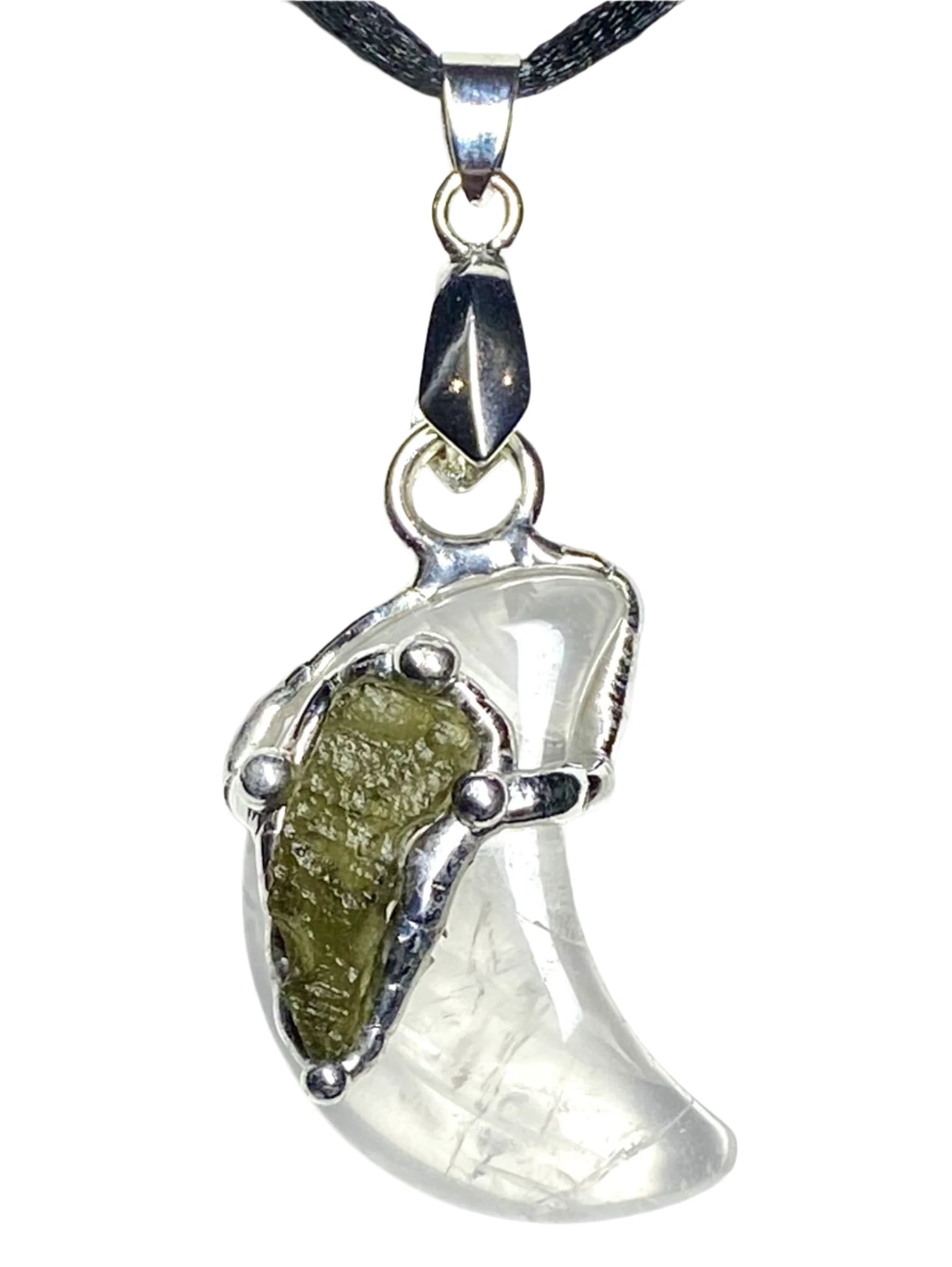 Moldavite Pendants
