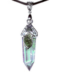 Custom Moldavite Pendant