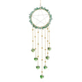 Green Aventurine Star Heart Suncatcher