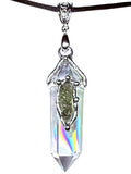 Custom Moldavite Pendant