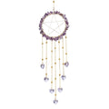 Amethyst Star Heart Suncatcher