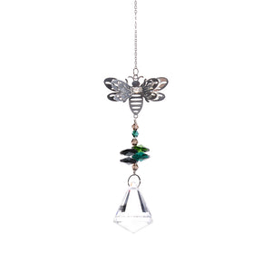 Green Bee Suncatcher