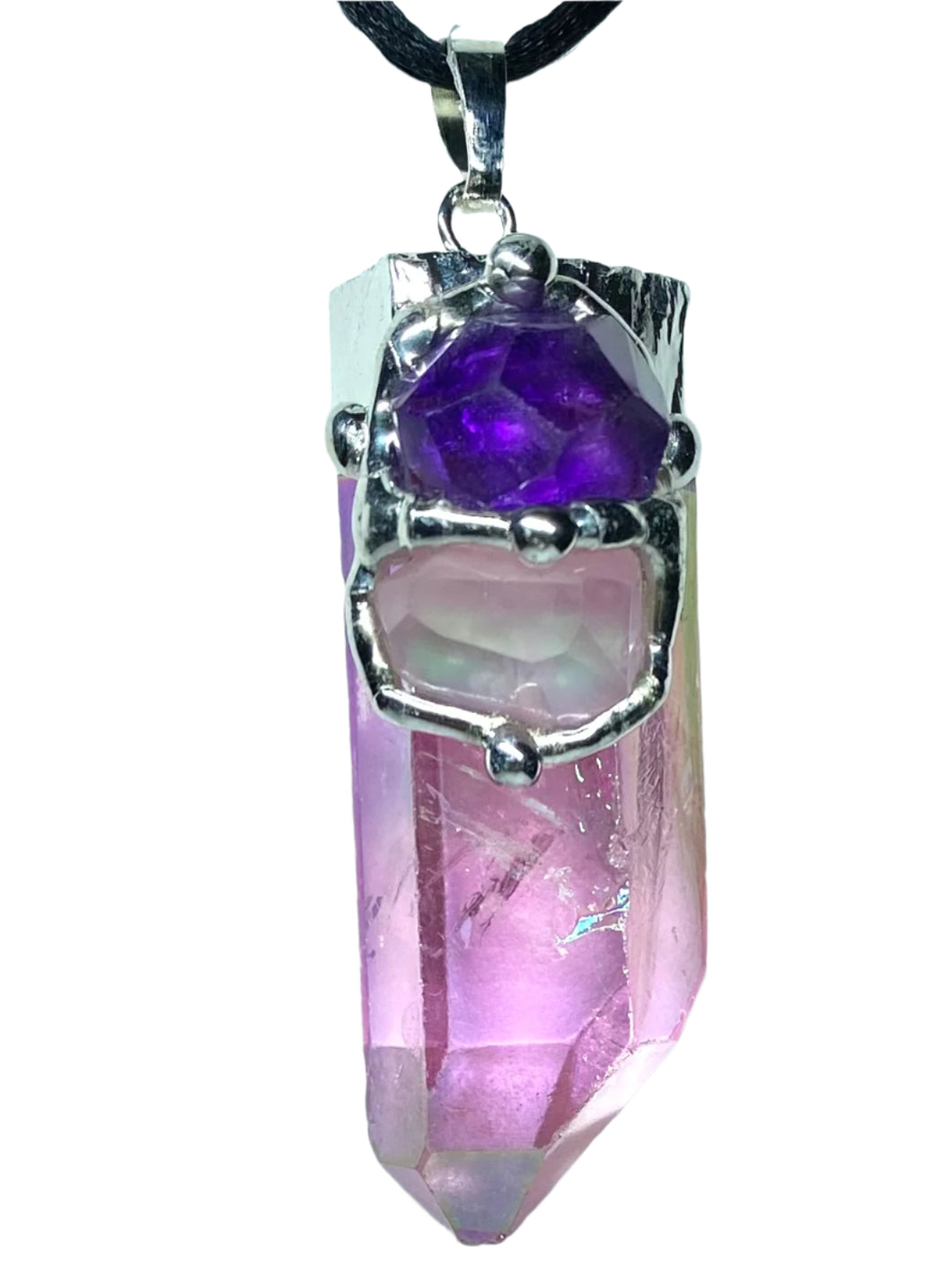 Angel Aura Love Crystal Custom Pendant