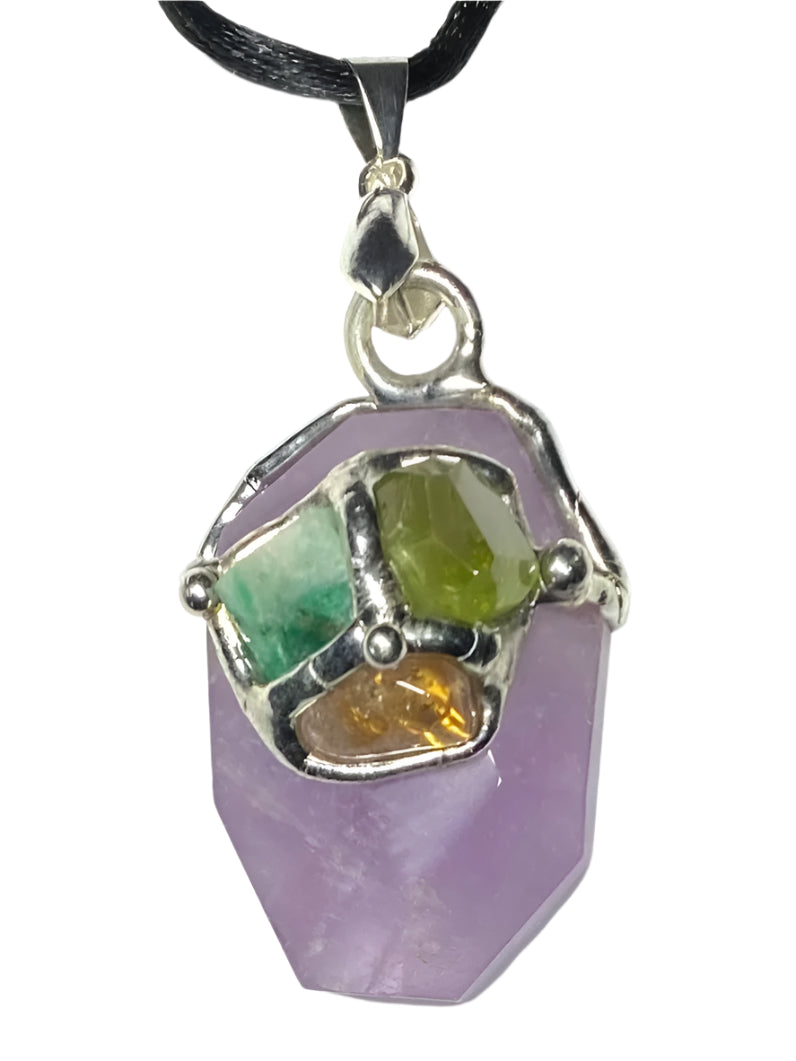 Prosperity Gem Drop Faceted Stone