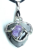 Protection Gem Drop On Tourmaline Slice