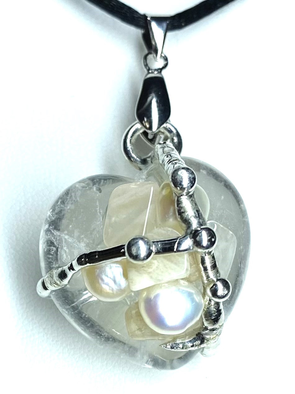 Archangel Gabriel Heart Pendant