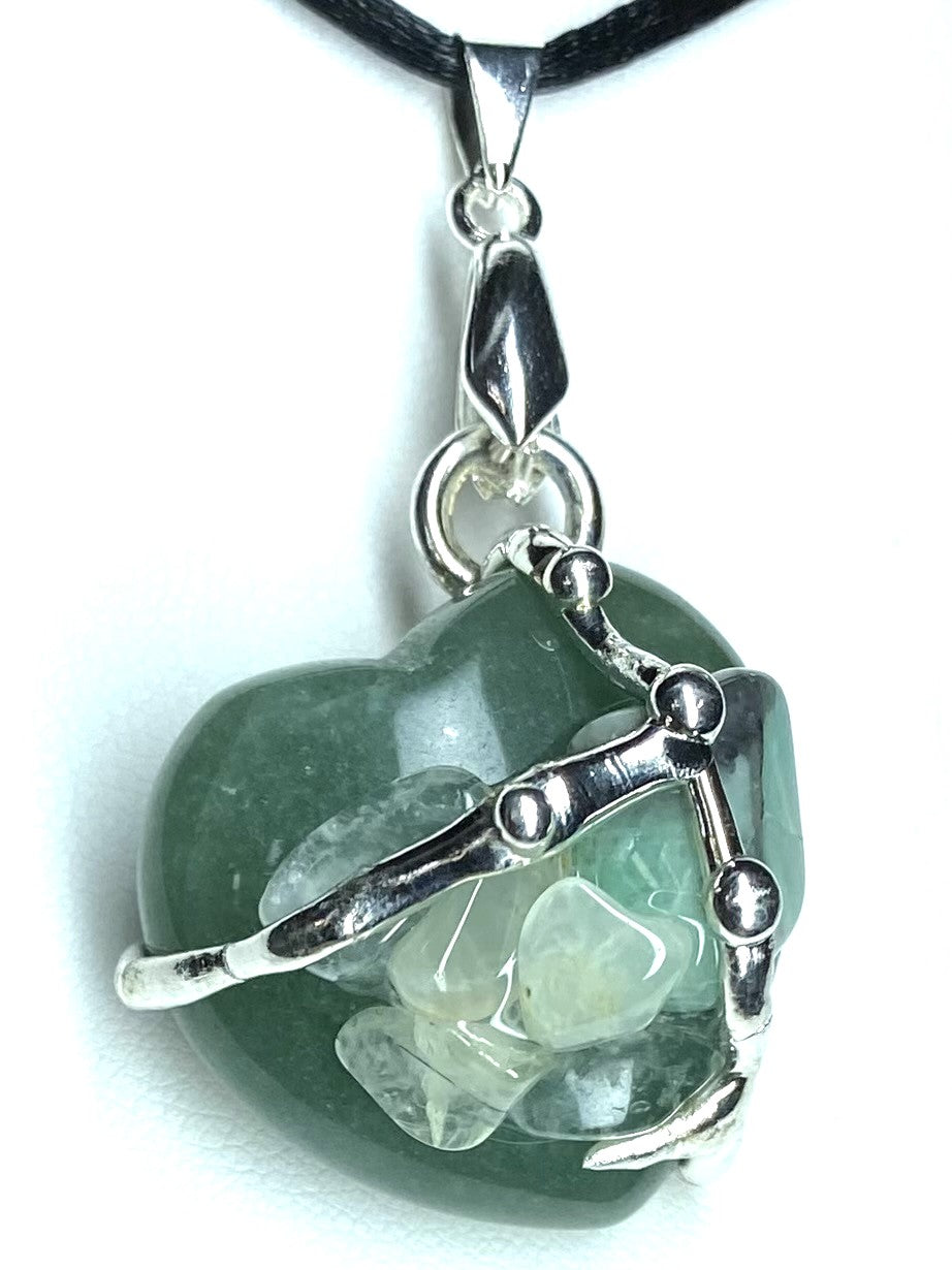 Archangel Raphael Heart Pendant