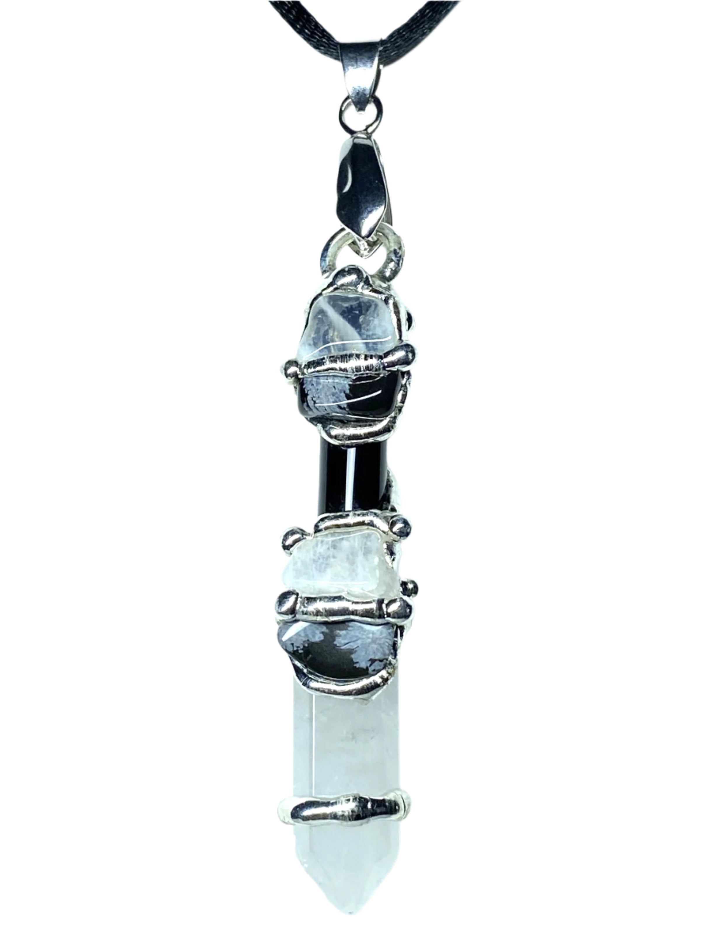 Yin Yang Baby Wand Pendant