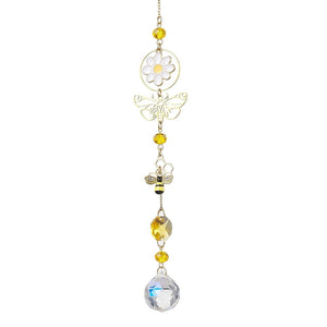 Butterfly Bee Flower Suncatcher