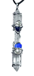 Archangel Michael Mini Diamond Quartz Wand
