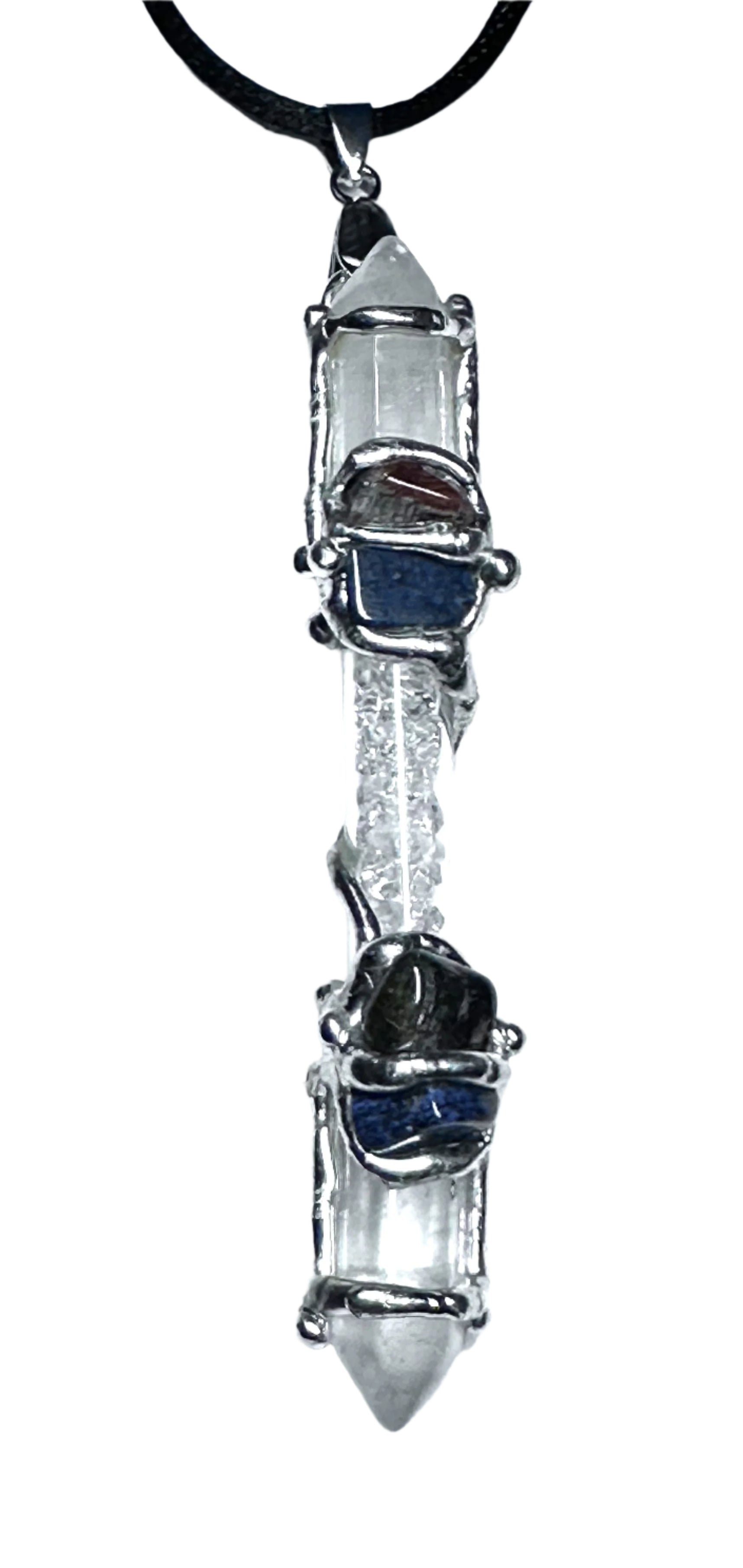 Archangel Metatron Mini Diamond Quartz Wand