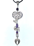 Love Beaded Charm Necklace