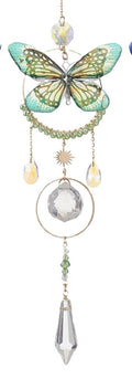 Green Butterfly Suncatcher