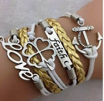 Love Message Bracelet - White