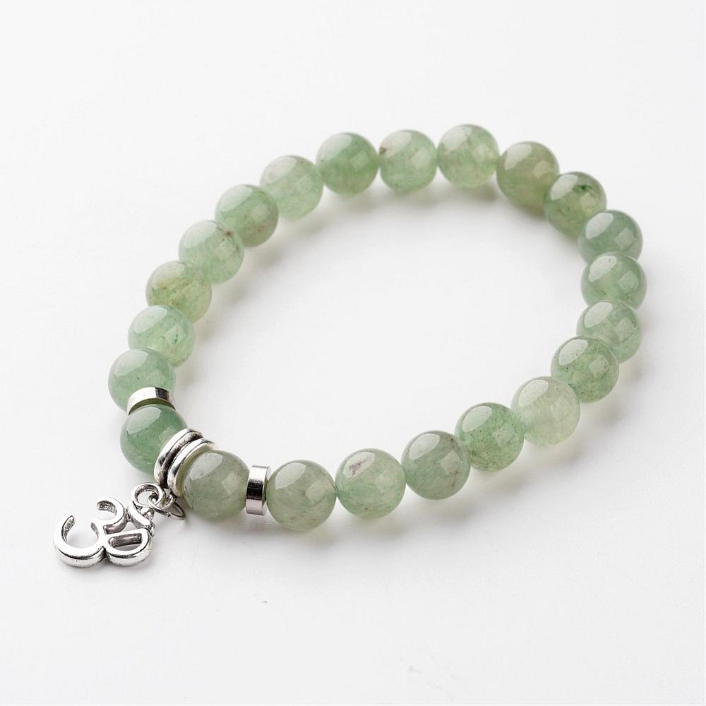 Aventurine Ohm Bracelet