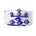 Evil Eye Hamsa Bracelet set of 6