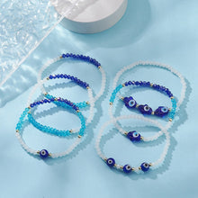 Evil Eye Hamsa Bracelet set of 6