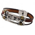 Leather Dragon Head Bracelet