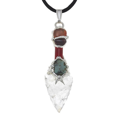 Red Arrow Arrowhead  Pendant