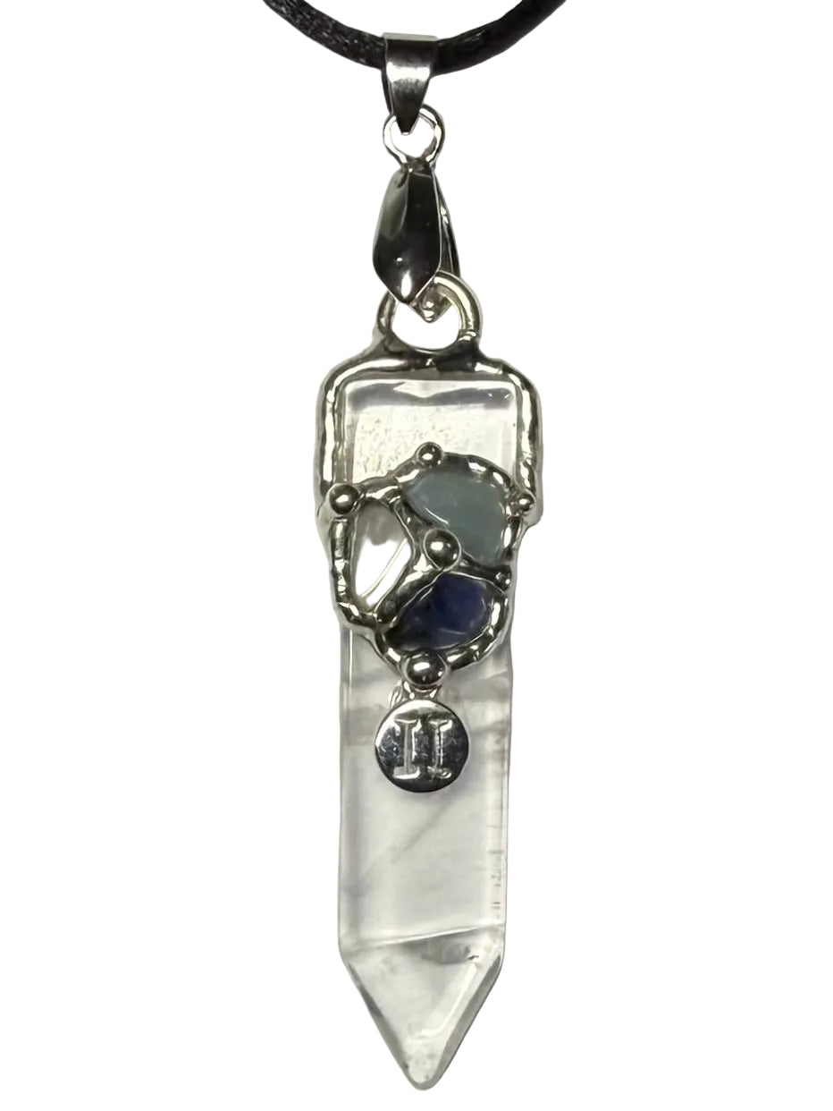 Gemini blade Pendant