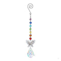 Chakra star with Butterfly Suncatcher