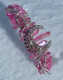 Crystal Crown - Bright Pink Aura