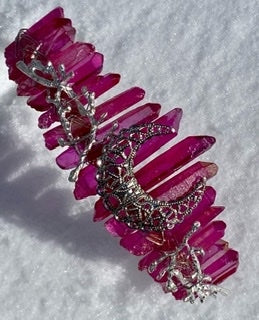 Crystal Crown - Fuchsia