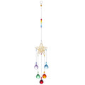 Gold Celestial Star Suncatcher