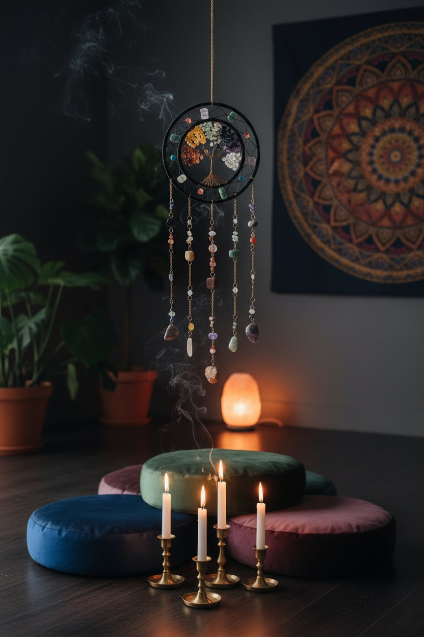 Chakra Tree of Life Suncatcher