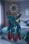 Blue Poke-dot Dreamcatcher