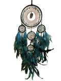 Turquoise and Black Dreamcatcher