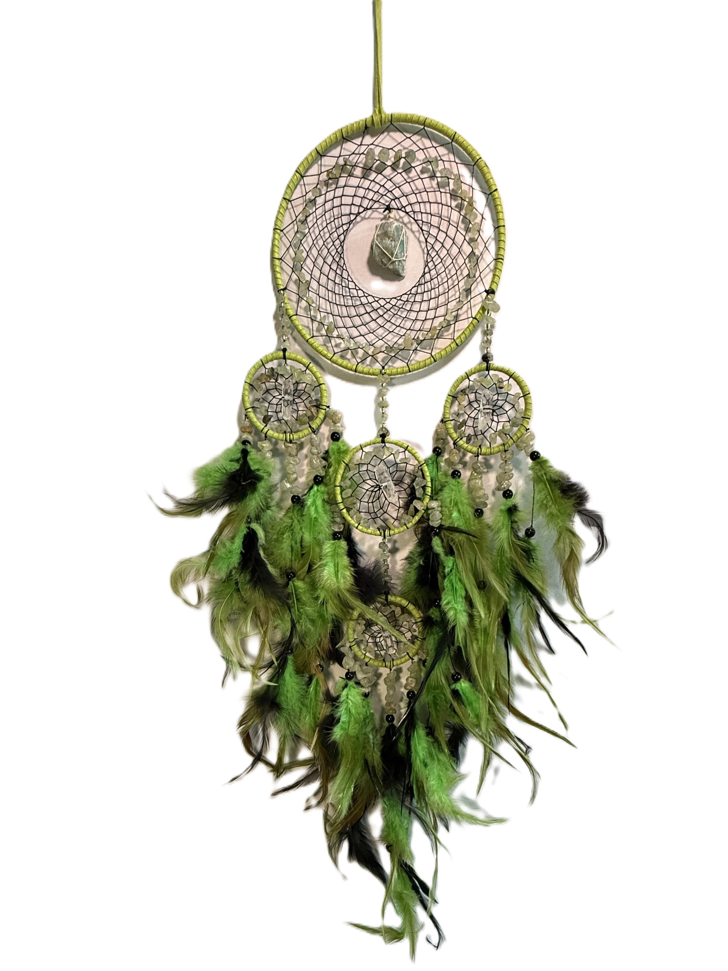 Green aventurine Dreamcatcher