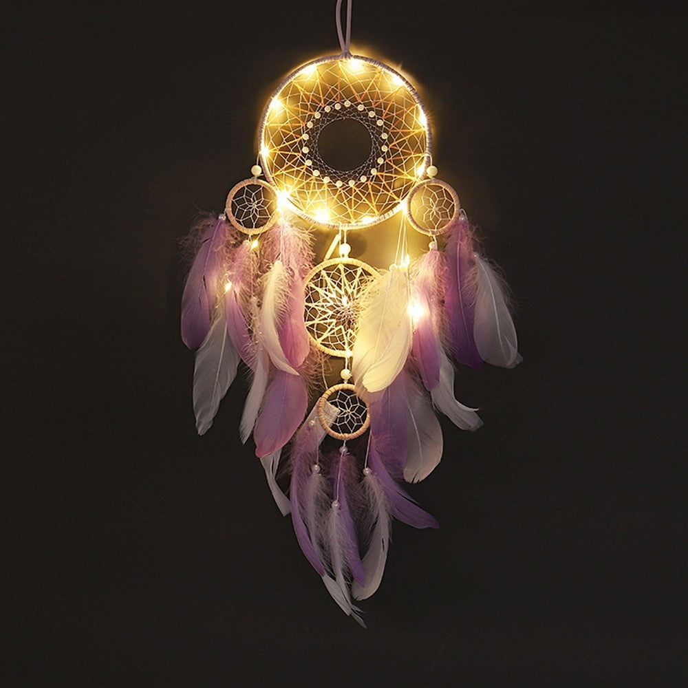 Light Up Pink Dreamcatcher