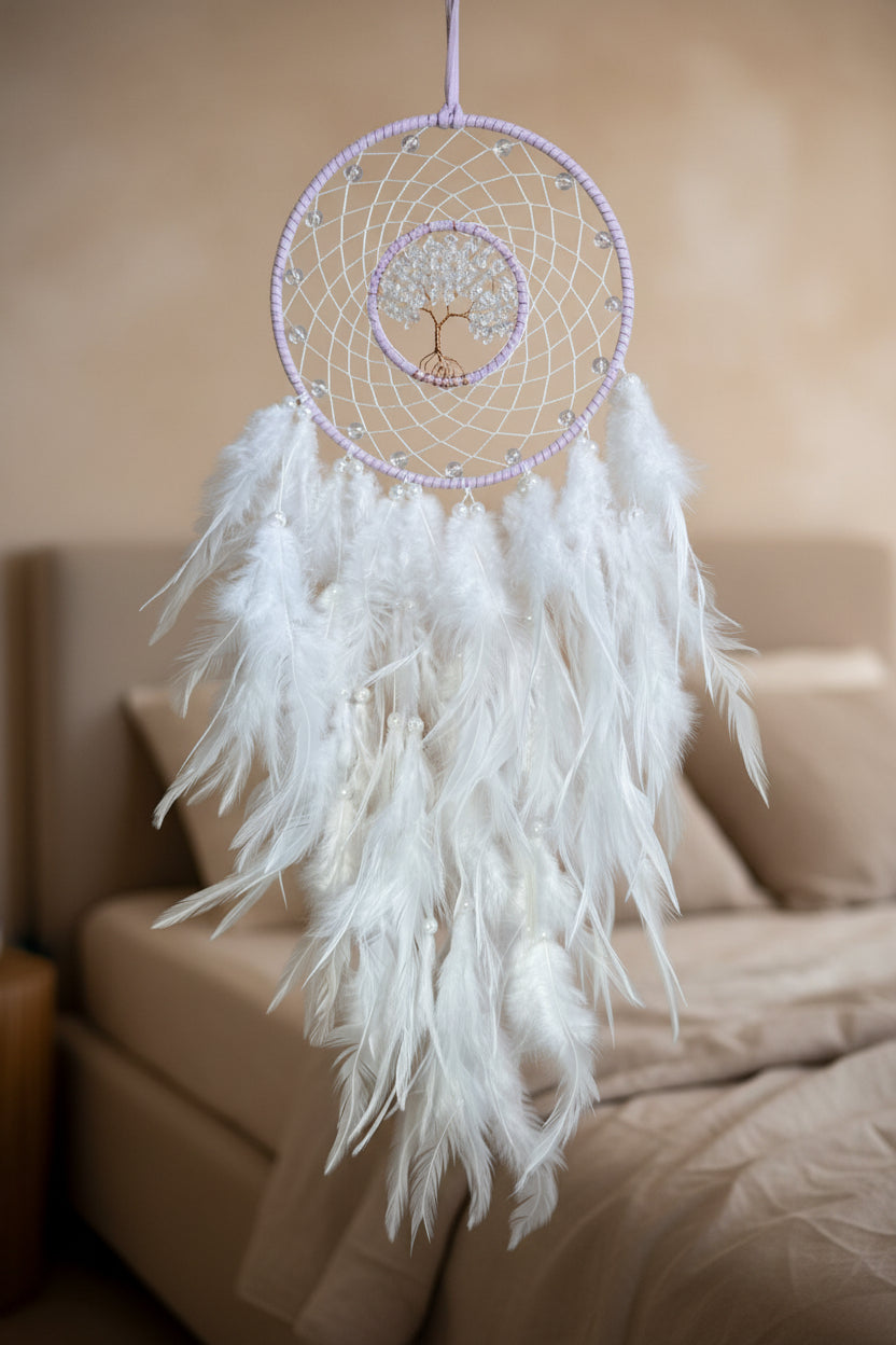 Lavender Weave Dreamcatcher