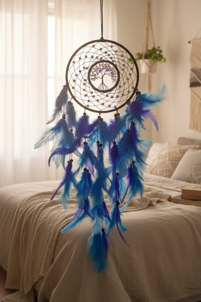 Pastel fluorite Dreamcatcher