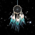 Light Up Turquoise Dreamcatcher