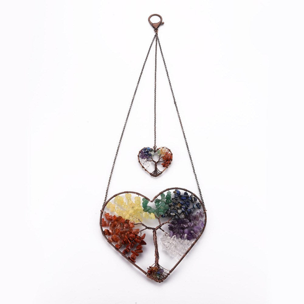 Chakra Heart Double Decoration