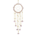 Rose quartz Star Heart Suncatcher