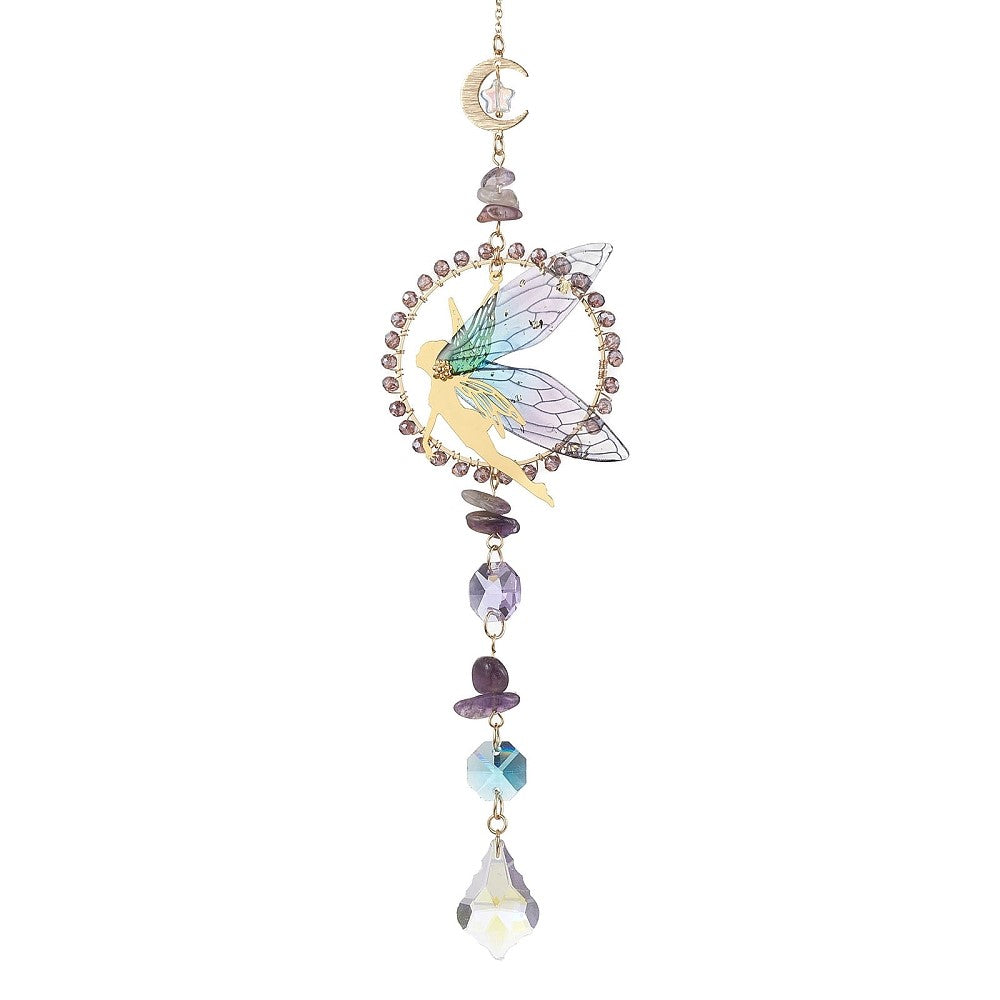 Fairy Amethyst Suncatcher