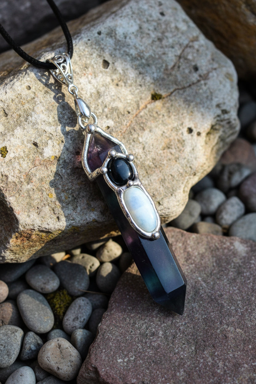 Custom Fluorite Pendant