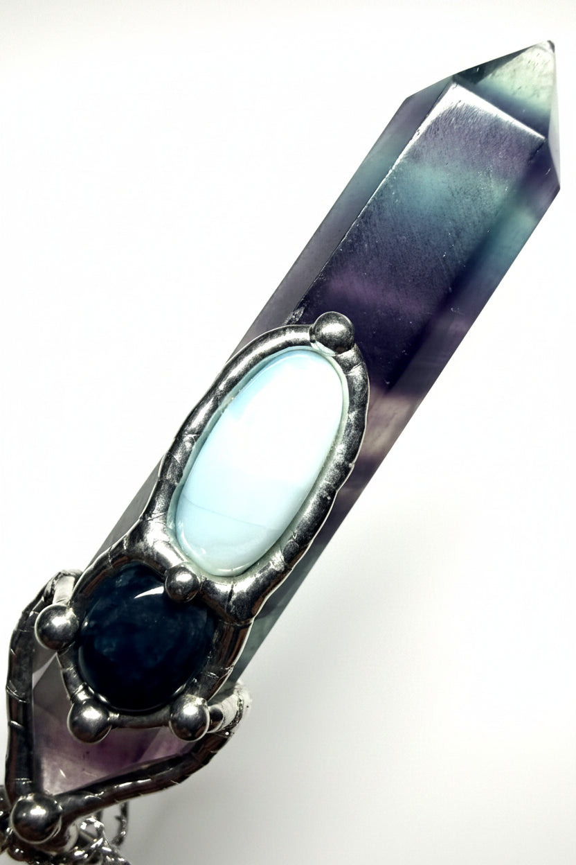 Custom Fluorite Pendant